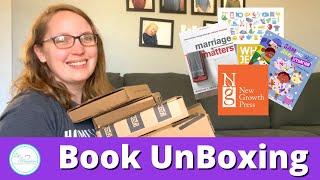 New Growth Press Book Unboxing || Christian Homeschool Resources