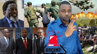 URGENT KABILA RETROUVE. PREMIERE IMAGE, FINI LA RECREATION. TENSION A LUANDA, PAS DE DIALOGUE ...