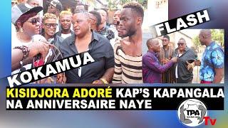 Kokamua Kisidjora Adoré Kap's Kapangala na anniversaire naye. Team Papy Abedi tv