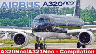 The new AIRBUS A320 Neo compilation from Toulouse Airbus Factory (jun 2023)