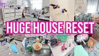 2024 WHOLE HOUSE RESET| EXTREME CLEANING MOTIVATION | House Reset  Jessi Christine