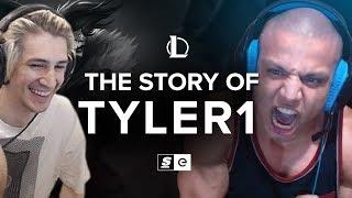 xQc Reacts to The Story of Tyler1 by theScore esports | xQcOW