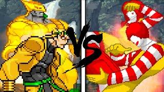 (+13) DIO VS RonaldMcDonald - Sprite Animation