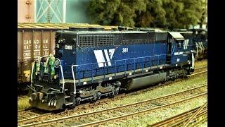 The Custom Locomotive | Kato SD38AC "Notch8" Sound Demo