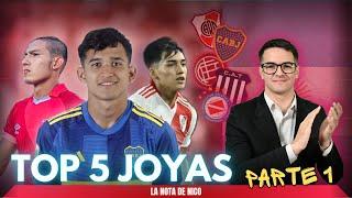 Las 5 MEJORES PROMESAS del FÚTBOL ARGENTINO en 2024 PARTE 1 - BOCA, RIVER Y MÁS | La Nota de Nico