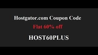 Hostgator Coupon Code, Promo Code and Offers 2021