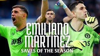 THE WORLD'S NUMBER ONE | Emiliano Martínez best saves of the 2023/2024 season