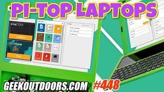 Pi-Top Rasberry Pi Build Your Own Laptops Geekoutdoors.com EP448