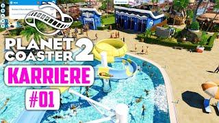 Ein schönes Ufer | PLANET COASTER 2 - Let's Play Karriere #01