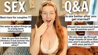 SEX Q&A | answering your anonymous questions & sharing sex tips!