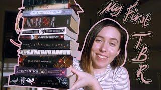 MY FIRST TBR |  and a few recommendations 