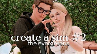 making cute townies so you don't have to | the sims 3: create a sim (+ cc links)・02. the evergreens