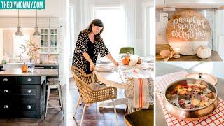 Fall Kitchen Decor Ideas that are so cozy & easy! | The DIY Mommy