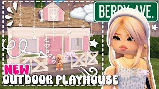 HOW TO GET **NEW OUTDOOR PLAYHOUSE** IN BERRY AVENUE 