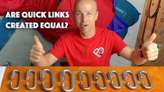 Are Quick Links Created Equal? (Maillons rapides)