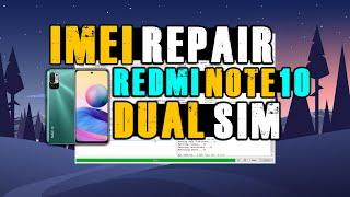 Repair IMEI  Dual SIM - Xiaomi Redmi Note 10 5G By E-GSM TOOL