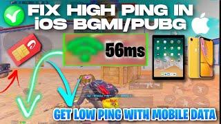 How To Fix High Ping Problem In BGMI/PUBGM iOS (iPad/iPhone)