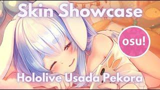 osu! - Hololive Usada Pekora skin showcase