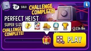 Super Sized Rainbow Perfect Heist Solo Challenge| Match Masters Solo Challenge Perfect Heist