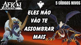 ESSES 5 PERSONAGENS VÃO TE CARREGAR NOS CHEFES + 5 CÓDIGOS NOVOS - AFK JOURNEY