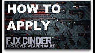 FJX CINDER WEAPON VAULT CALL OF DUTY MODERN WARFARE II