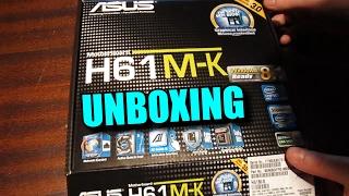 ASUS H61M-K MOTHERBOARD LGA 1155 [ UNBOXING ]