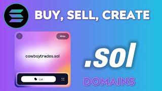 How To Create a Solana Domain