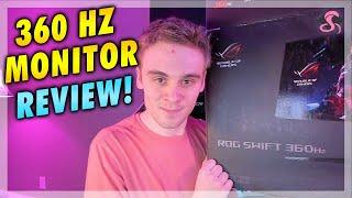 360Hz Monitor Review + First Impressions - Asus PG259QN (360 FPS + IPS)
