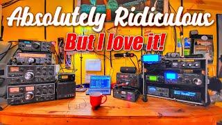 How to build a ham radio station that is absolutely ridiculous