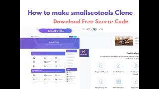 How to make smallseotools Clone | How To Install SumoSEOTools With Download Free| Bangla