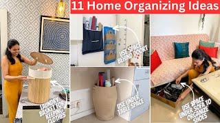 11 Amazing & Genius Home Organizing & Storage Ideas |  Create storage in your Home