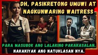 DH, PASIKRETONG UMUWI AT NAGKUNWARING WAITRESS PARA MASUBOK ANG LALAKING PAKAKASALAN