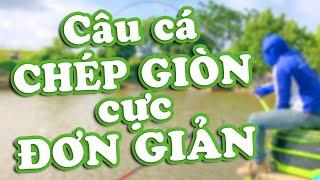 Câu Cá Chép Giòn Cực Đơn Giản với Cách Phối Trộn Mồi Này!