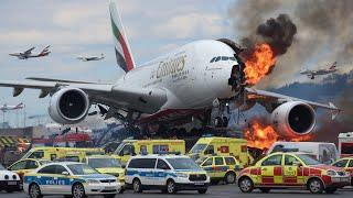 Emergency Landing Crash In Building | Emirates Airbus A380 | Air Crash Investigation