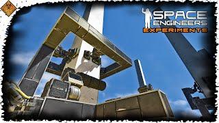 Space Engineers Experiments: Space Elevator Designs