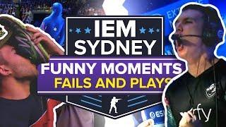 IEM Sydney: Best Funny Moments, Plays, Crowd Reactions and Fails (CS:GO)