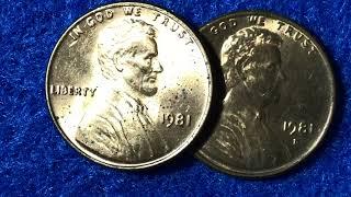 1981 Valuable and Rare Lincoln Cent