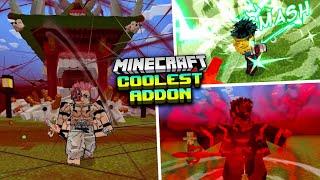 Coolest anime addon you have ever seen | jujutsu kaisen addon mcpe 1.21 | ryp anime addon mcpe