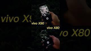 Vivo X90 vs Vivo X80 Night Mode Camera Performance test #shorts