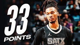 Stephon Castle's NEW CAREER-HIGH 33 Points! | February 7, 2025