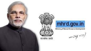 MHRD promotional Video