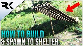 SCUM - How To Build & Spawn To Shelter 2023