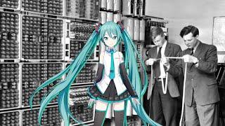 Daisy Bell || Miku and IBM 7094 Duet (In Sync, Corrected Pitch)