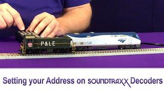 Setting the Address on SoundTraxx Decoders
