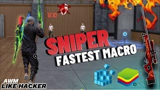 Awm Macro Free Fire Pc | Double Awm macro in pc | awm like a hacker | free fire awm setting. (4k)