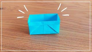 HOW TO: PAPER BOX | FUN ORIGAMI CRAFT!