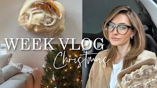 A Realistic Week in My Life | Baking Cinnamon Rolls, Post-Surgery Recovery & Christmas Prep