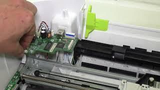 Ремонт принтера HP DeskJet 2130.(Сборка и проверка).