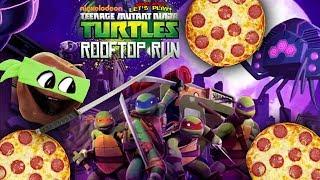 Midget Apple Plays - TMNT: ROOF TOP RUN!