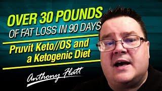 Over 30 pounds of fat loss in 90 days Pruvit Keto//OS and a Ketogenic Diet. Keto OS Review